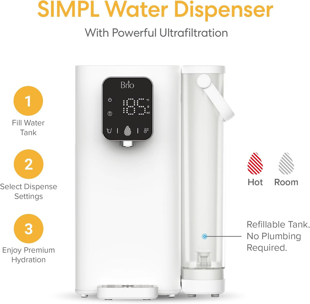 Why the Brio SIMPL Countertop Water Dispenser Might Just Be Your Kitchen’s New Best Friend