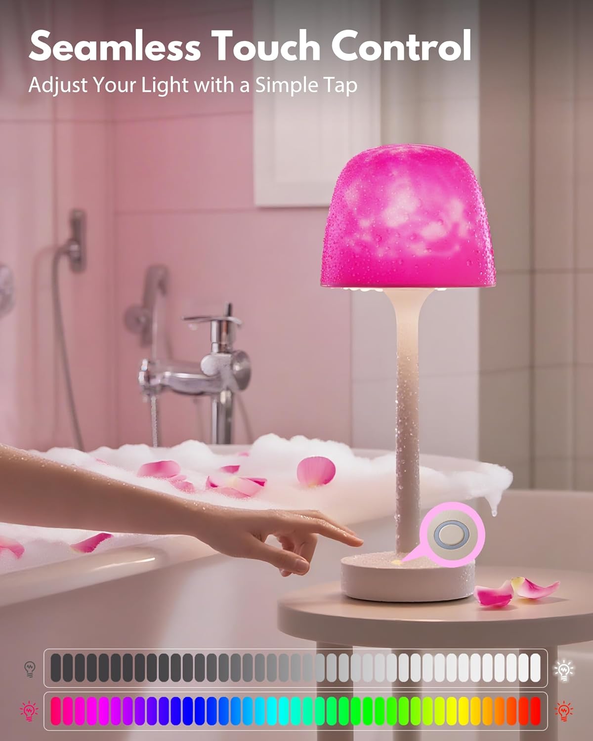 Waterproof Shower Lamp | 16 Color LED Bathroom Ambient Light